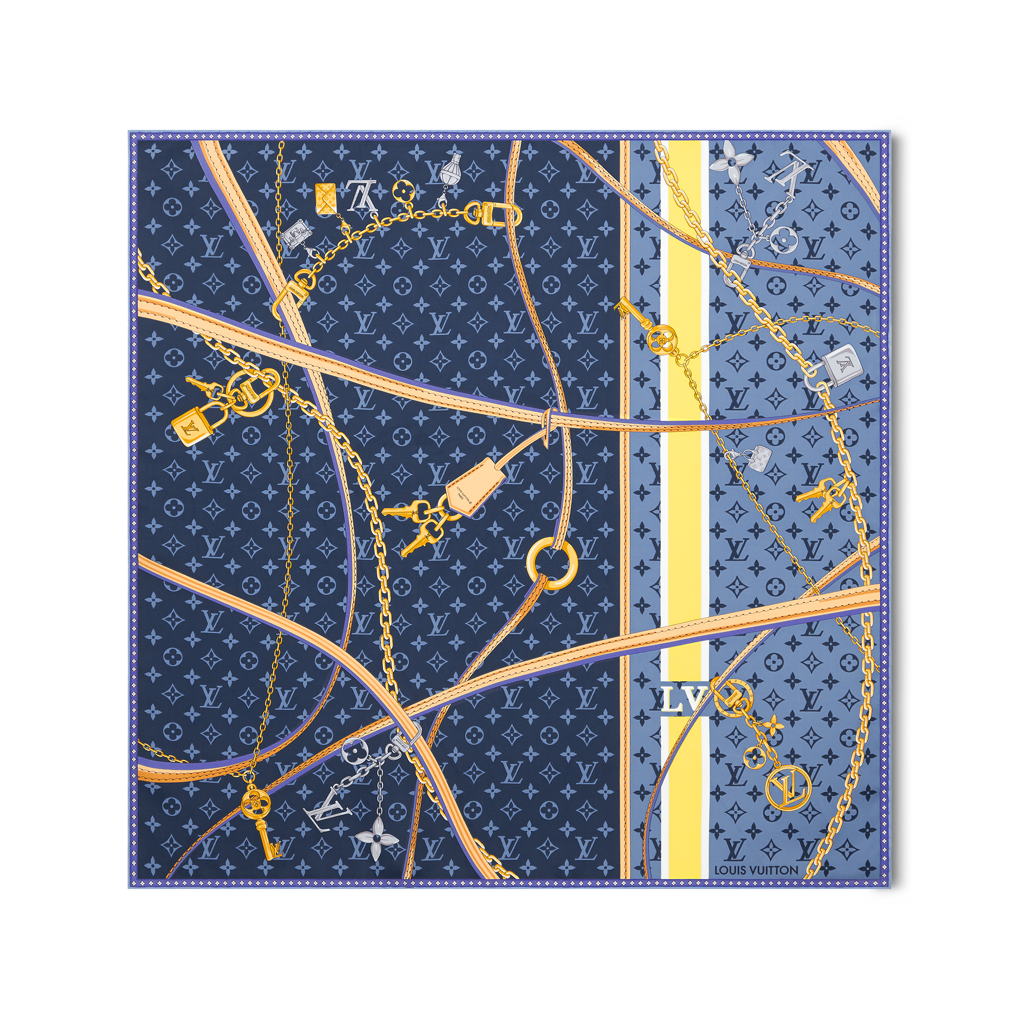 ウィメンズ シルクスカーフ&バンドー - カレ70｜ルイ・ヴィトン 公式サイト